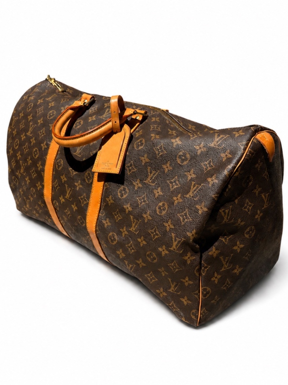Authentic Louis Vuitton Keepall 55 Monogram Vintage Travel Duffle Bag